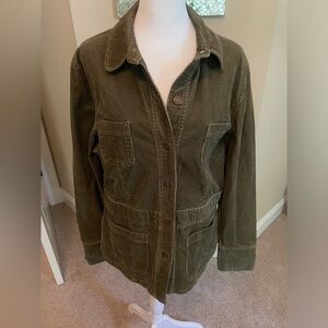 Green Vintage Corduroy Jacket
